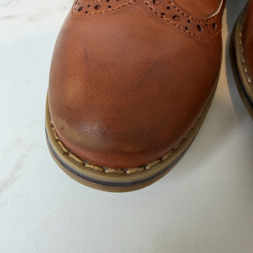 Aldo Kids Brown Leather Dress Shoes - Picture 3 of 13